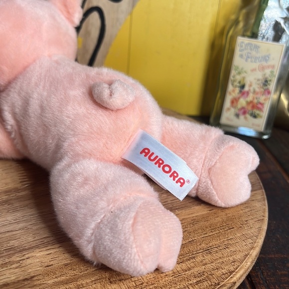 Mini Flopsie Percy Pink Piggy 8" Plush New Aurora Eco Friendly - Picture 16 of 17